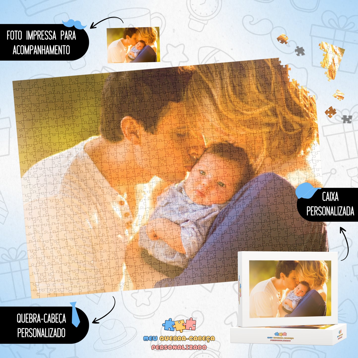 Quebra-Cabeça Personalizado