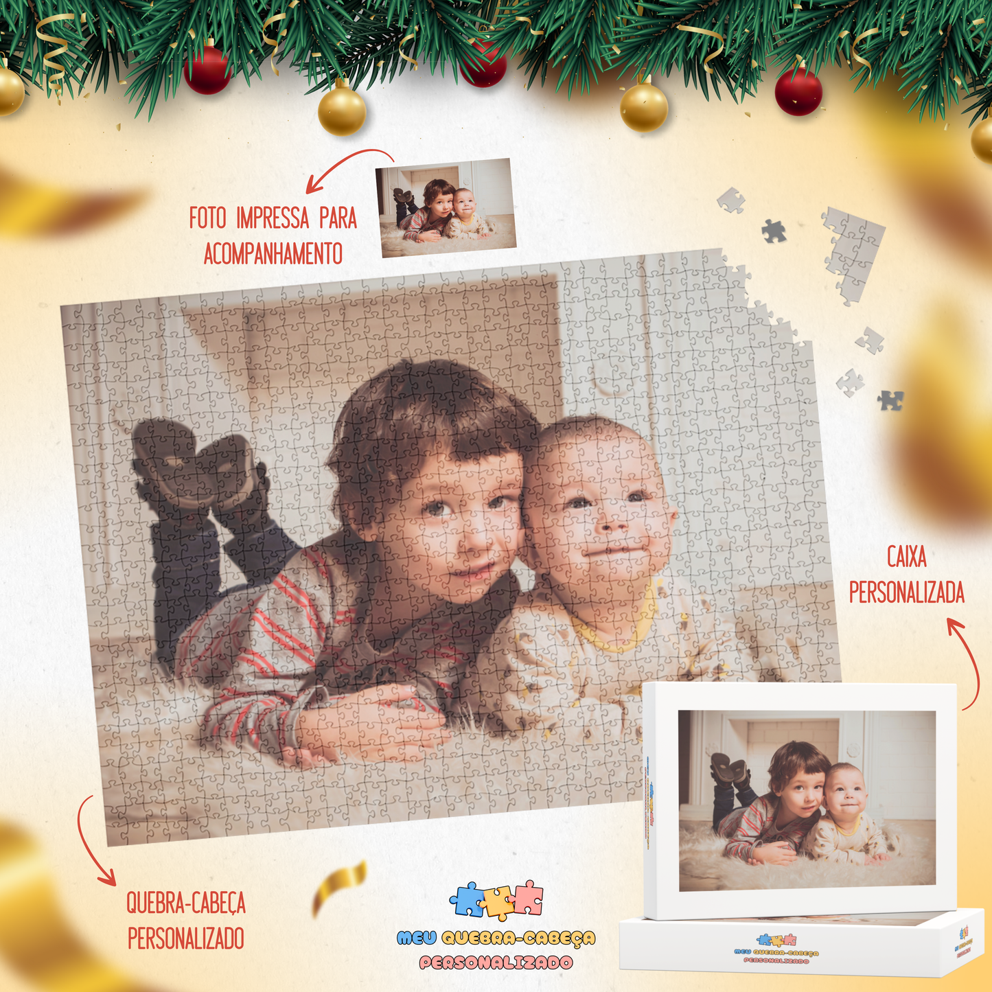 Quebra-Cabeça Personalizado