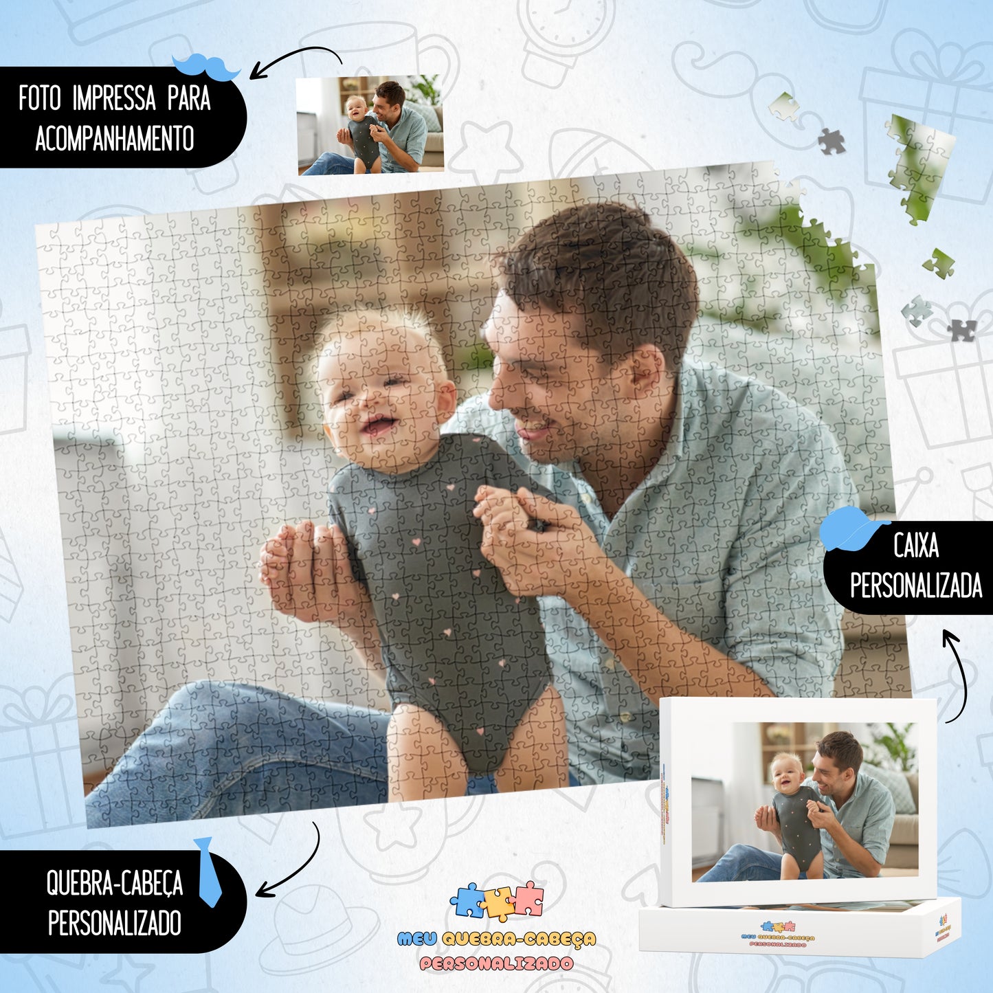 Quebra-Cabeça Personalizado