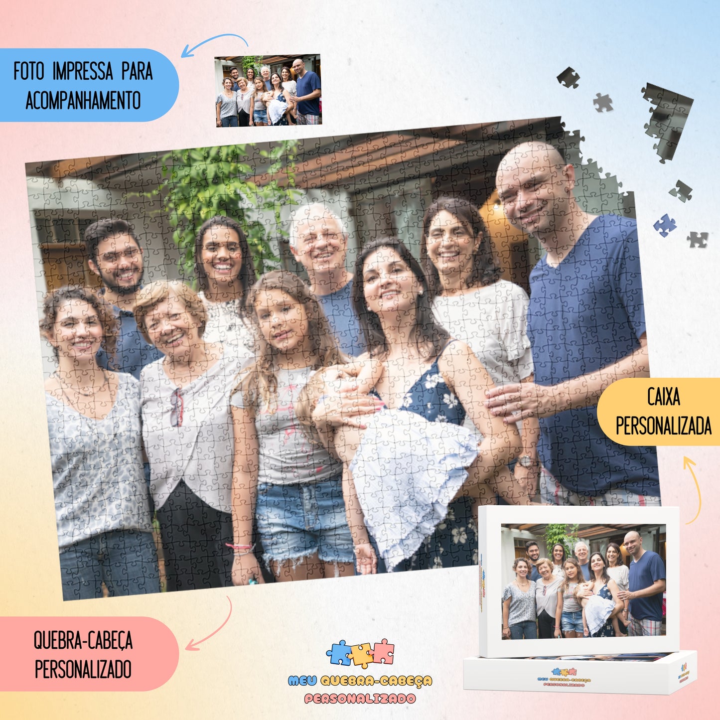 Quebra-Cabeça Personalizado