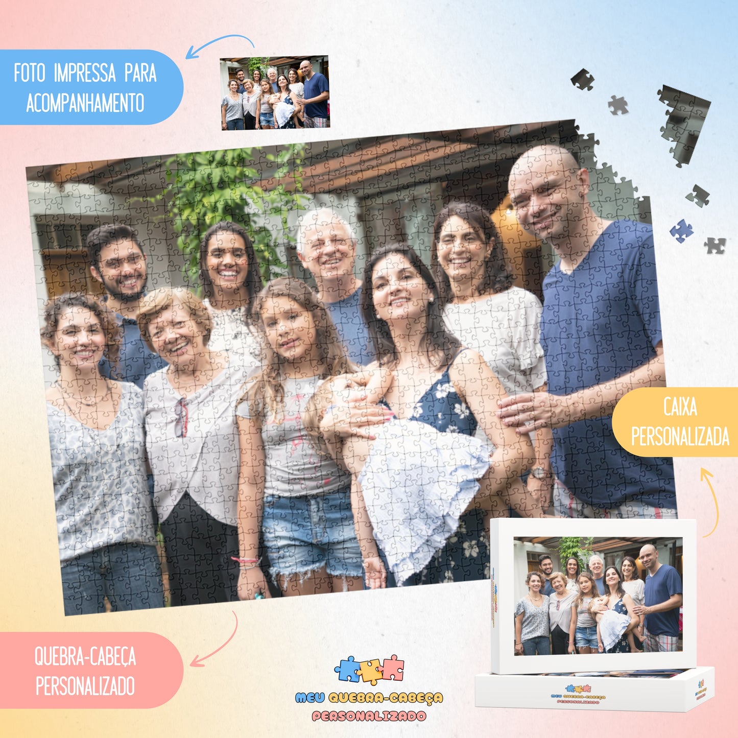 Quebra-Cabeça Personalizado