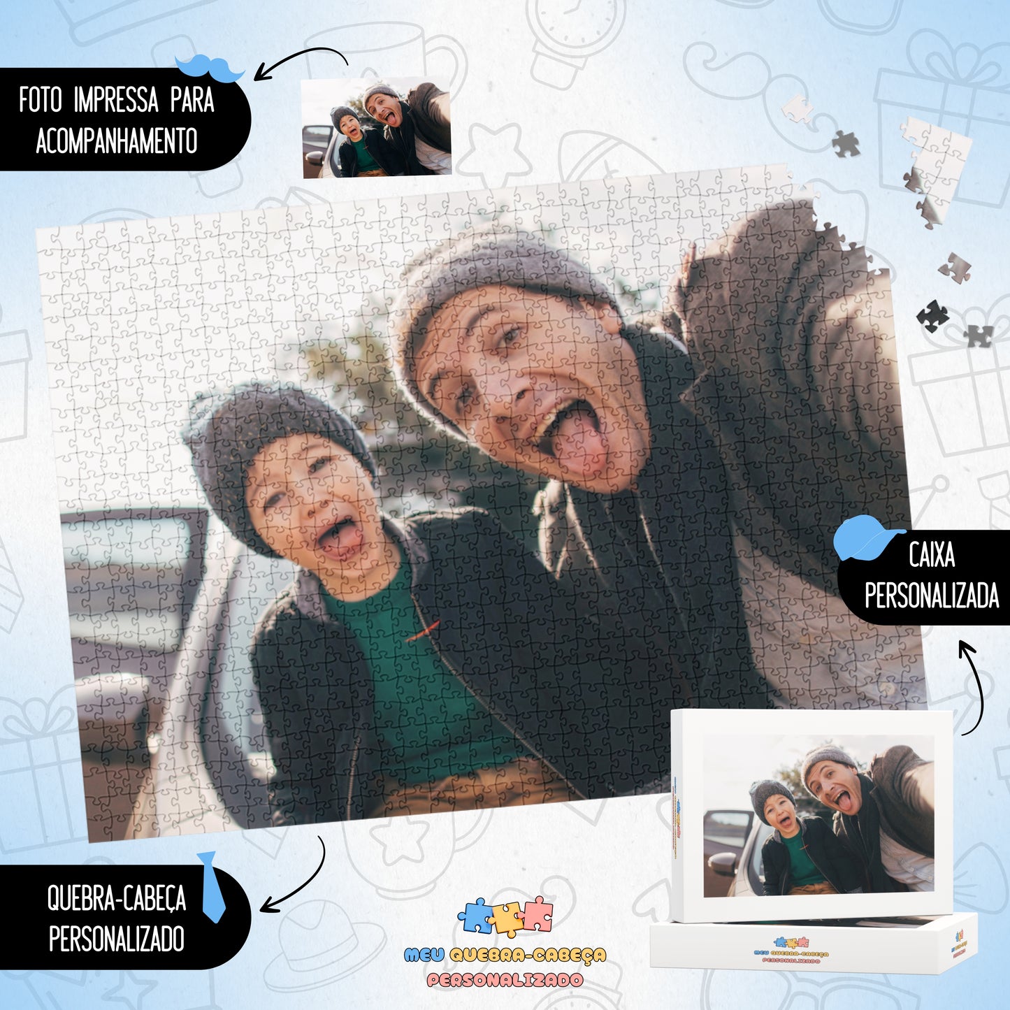 Quebra-Cabeça Personalizado