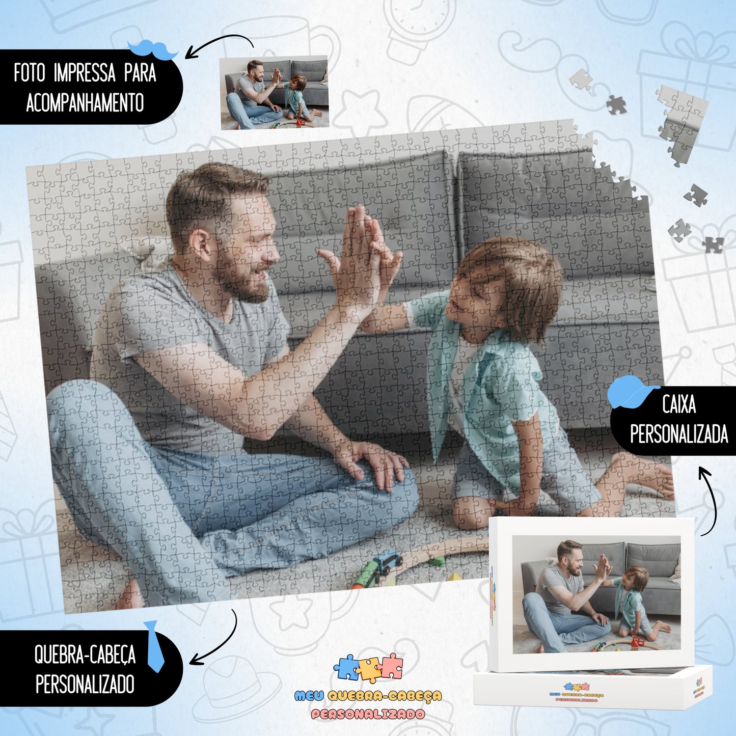 Quebra-Cabeça Personalizado